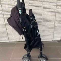 👶🏻新生児から使える⭐︎黒⭐︎ベビーカー⭐︎説明書ありの画像
