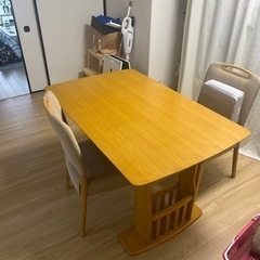 折りたたみ式ダイニングテーブルセット