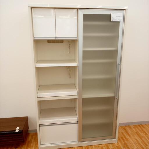 ★ジモティ割あり★ 松田家具　キッチンボード　ホワイト　クリーニング済　YJ1081