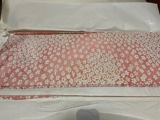 豊中織元様お誂え　花柄小紋　リメイク可