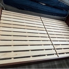 セミダブル　ベッドフレームの画像