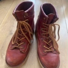 ダナー　Danner のプレーントゥ Vibramソールのワークブーツの画像