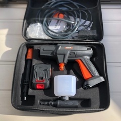 電動自給式高圧洗浄機