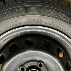 スタッドレス　4本　ホイール付き　2016　185/65R14　86Q　モビリオの画像