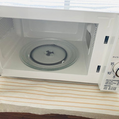 【お譲り先が決まりました】TWINBIRD電子レンジ　12/11引き取り可能な方の画像