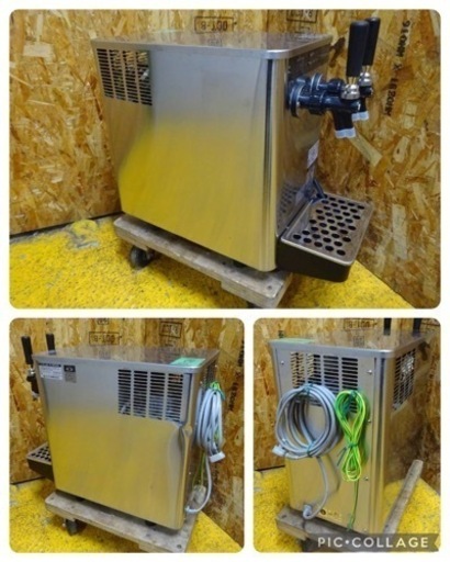 (1182-0) ホシザキ 2口 生ビールサーバー DBF-25WB-SU ディスペンサー 100V 業務用 中古 厨房 飲食店 店舗