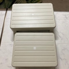 (決まりました)踏み台2個(値下げしました)1500→1000