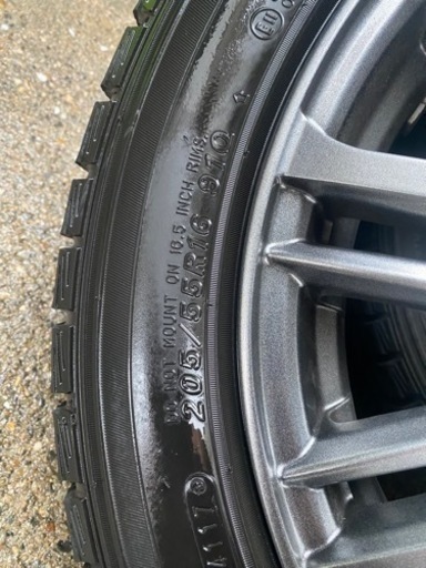 タイヤホイールセット　スタッドレス❄️ 205/55R16 pcd 114.3