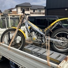 GASGAS TXT250 2001 ガスガス TR25 トライアル エンジン始動’23.10 現状渡しの画像