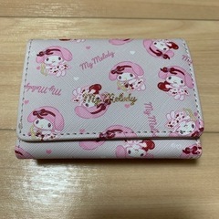 三つ折り財布 ミニ財布　サンリオ マイメロ