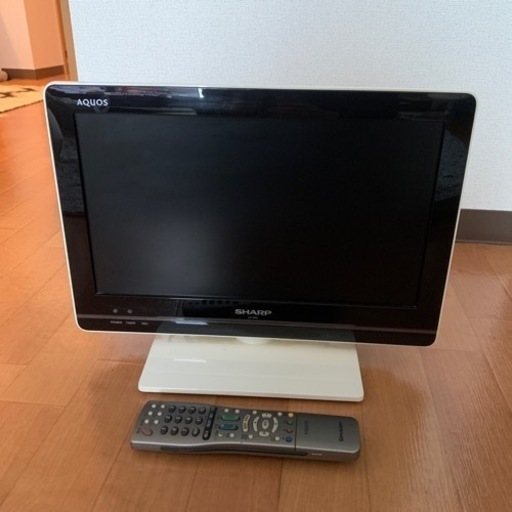 動作確認済！ SHARP AQUOS シャープ アクオス LC-16K5 16型液晶テレビ リモコンおまけ