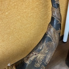 骨董品 水牛の角 置物の画像