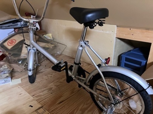 新品！試乗のみの折りたたみ自転車！