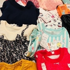 新品タグ付き 95cm 冬物まとめ売り総額12.587円の画像