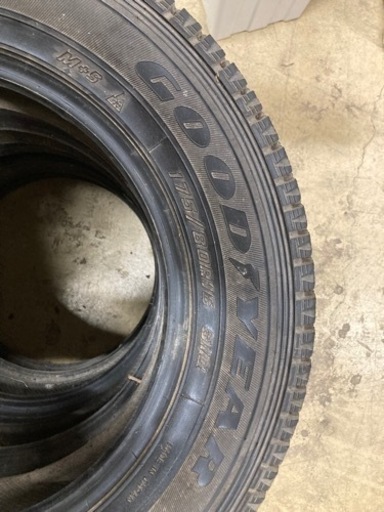 4本セットバリ溝グッドイヤーWRANGLER IP/N 175/80R16 パジェロミニ ジムニー 