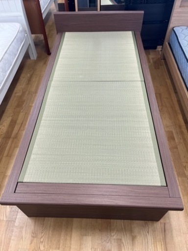 N519★ニトリ★シングルベッド畳み式引出し付きベッド★シングルベッド★畳みベッド★幅995ｍｍ