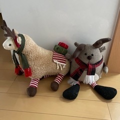 クリスマスぬいぐるみ2点セット
