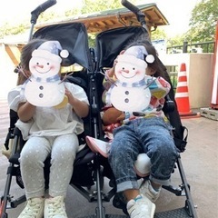 【取引先決定】2人乗りベビーカー　バギー(横型)の画像