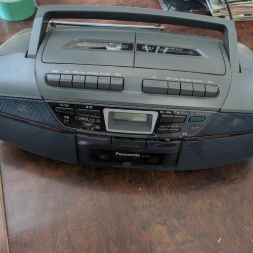 パナソニック CD ダブルラジカセ