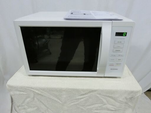 2023年製 IRIS OHYAMA / アイリスオーヤマ 電子レンジ IMB-T178-W 50Hz/60Hz 庫内17L ホワイト
