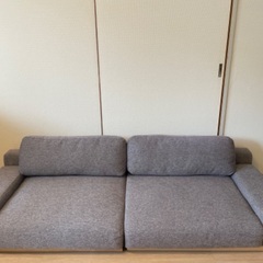 ローソファ  3人掛けの画像