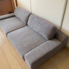ローソファ  3人掛けの画像