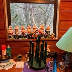 交渉中　　無料！庭に飾る人形、わんこの画像