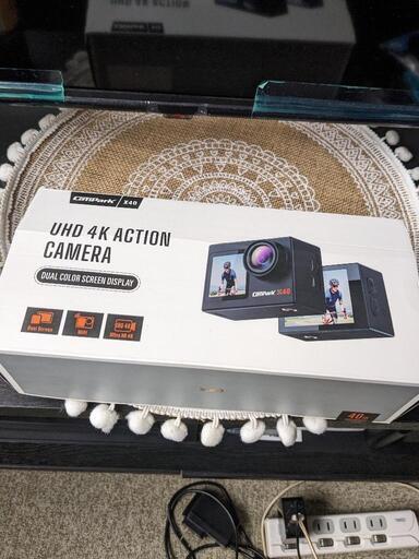 (決まりました)（引っ越しの為値下げしました）✨UHD 4K ACTION CAMERA