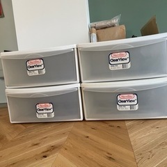 収納ケース4個セットの画像
