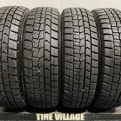 DUNLOP WINTER MAXX WM02 165/65R14 14インチ スタッドレス 4本 21年製 バリ溝 ルーミー タンク パッソ ブーン等　(MTF512)クレジットカード QRコード決済可能