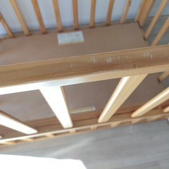 ベビーベッド 90*60　３段調整可能の画像