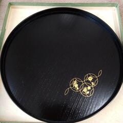川瀬表完　丸盆の画像