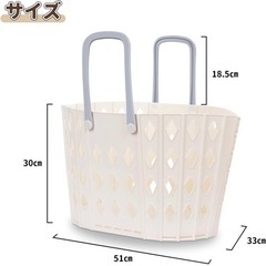 ランドリーバスケット 折りたたみ 取っ手付き 多用途