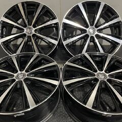 LEHRMEISTER PM PERFORMANCE レアマイスター 社外ホイール 17インチ 4本 6.5J4HPCD100+30 ブラポリ アクア等　(MHZ196) クレジットカード QRコード決済可能