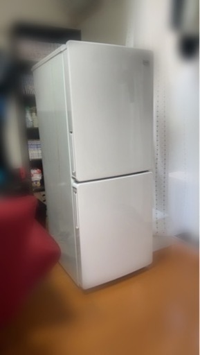 2ドア冷蔵庫