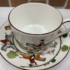 愛品館 江戸川店】WEDGWOOD ウェッジウッド ハンティングシーンペア