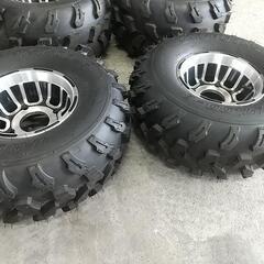 バギー タイヤアルミホイール ほぼ新品 鹿児島 鹿屋市の画像