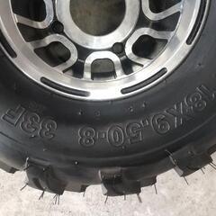 バギー タイヤアルミホイール ほぼ新品 鹿児島 鹿屋市の画像