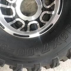 バギー タイヤアルミホイール ほぼ新品 鹿児島 鹿屋市の画像