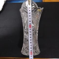 ❗クリスタル花瓶　日本製の画像