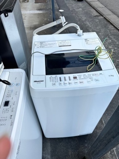 洗濯機　2019年