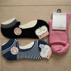 新品☆靴下3足
