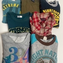 120cm 子供服　トレーナー　ロンT