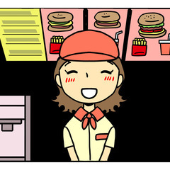 💰日払い&週払い対応🆗💗未経験の方でも大歓迎🔰✨＼🍗ファストフー...