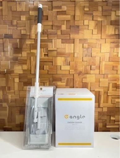 未使用品】eangle ステーションクリーナー ANG-SC-A11(W) 専用モップ
