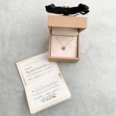【新品】組曲 ピンクゴールド ハートネックレス