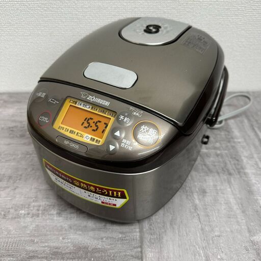 象印 ZOJIRUSHI IH炊飯ジャー IH炊飯器 炊飯器 3合炊き NP-GK05 2021年製