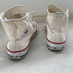 コンバース converse オールスター　ベージュ　24.5の画像