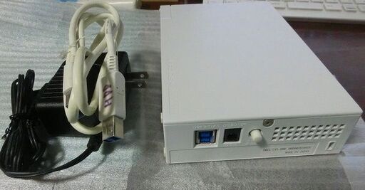 HDCL-UT1.0WB [USB3.0対応 外付ハードディスク 白 1TB]