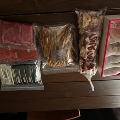 お菓子色々とお茶セット